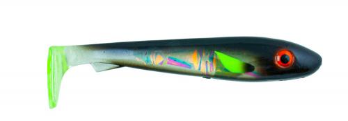 Svartzonker McRubber 21cm Flash Series, 1p Sober Chartreuse tail